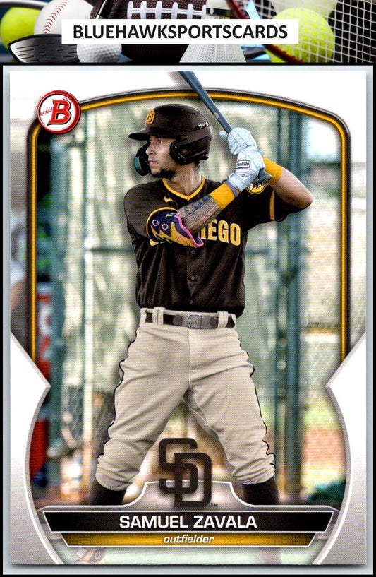 2023 Bowman #BP-75 Samuel Zavala Prospects