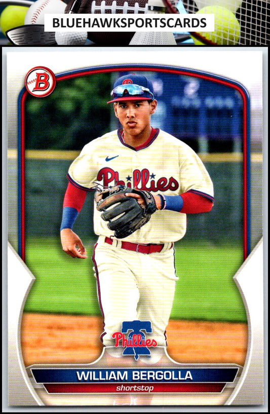 2023 Bowman #BP-67 William Bergolla Prospects