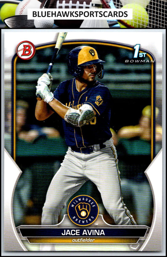 2023 Bowman #BP-150 Jace Avina Prospects