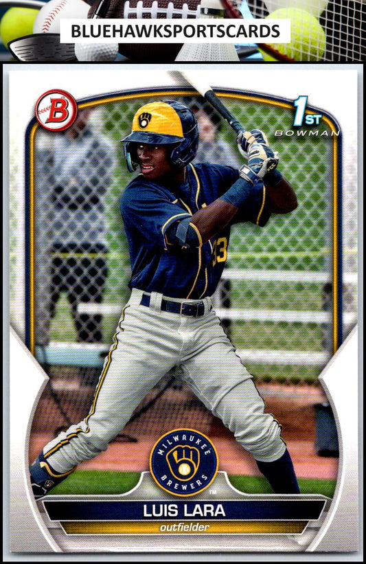 2023 Bowman #BP-100 Luis Lara Prospects