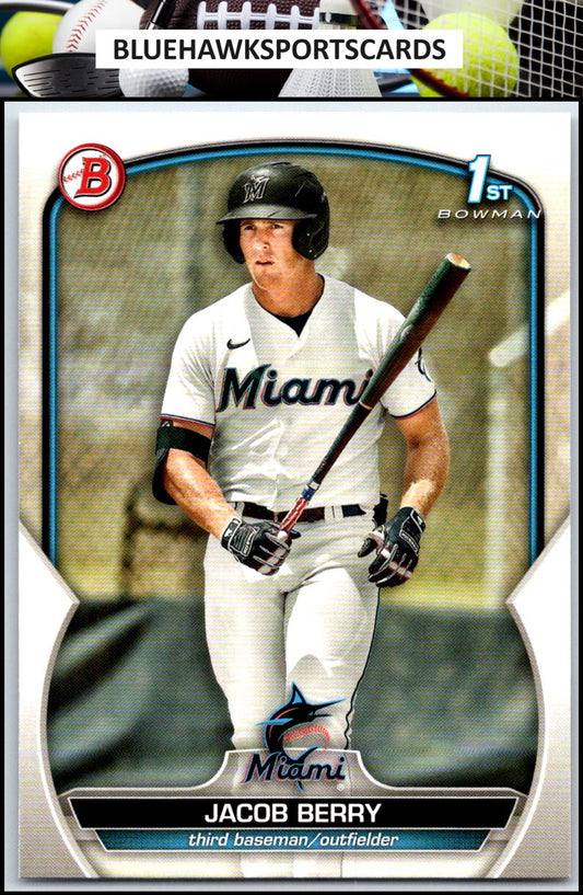 2023 Bowman #BP-108 Jacob Berry Prospects