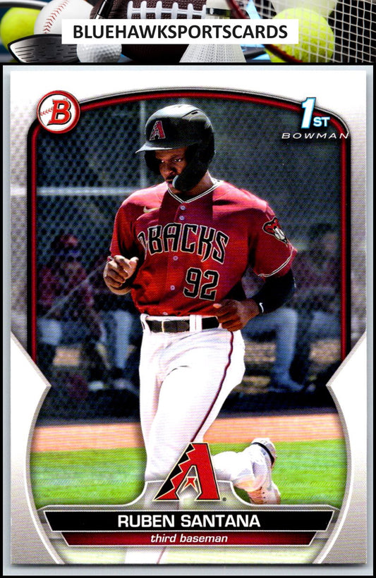 2023 Bowman #BP-42 Ruben Santana Prospects