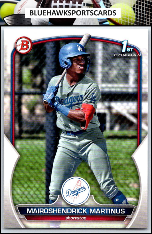 2023 Bowman #BP-55 Mairoshendrick Martinus Prospects