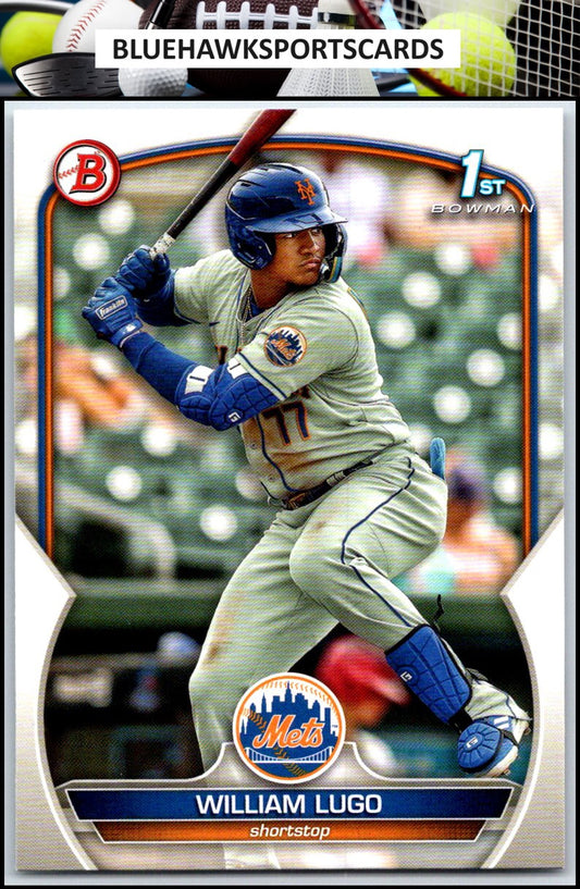 2023 Bowman #BP-141 William Lugo Prospects