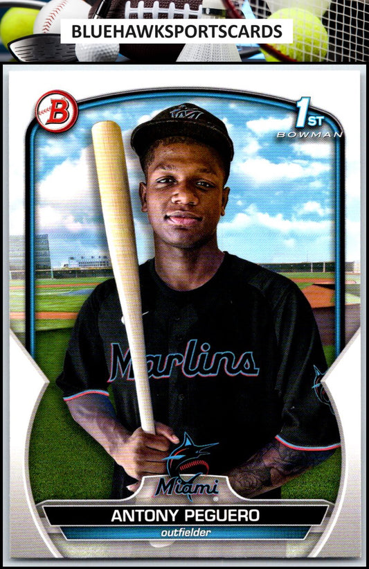 2023 Bowman #BP-62 Antony Peguero Prospects