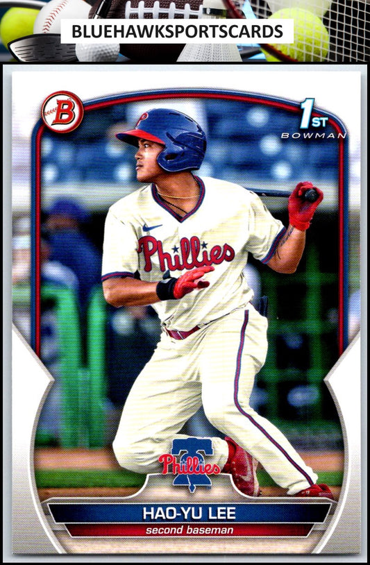 2023 Bowman #BP-52 Hao-Yu Lee Prospects