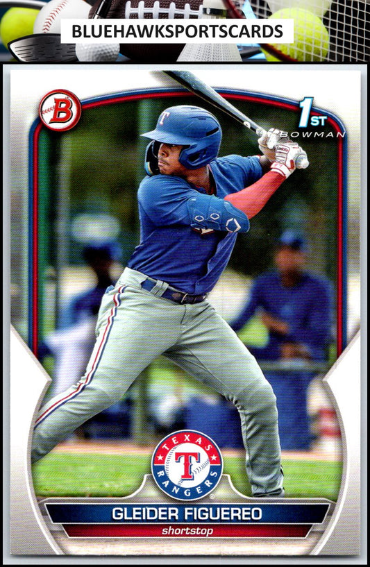 2023 Bowman #BP-59 Gleider Figuereo Prospects