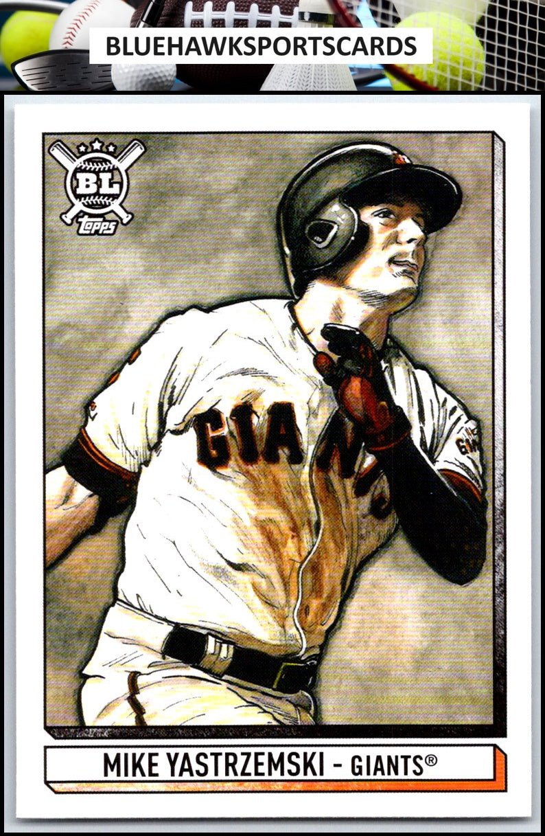 2021 Topps Big League #ATG-MY Mike Yastrzemski Art of the Game