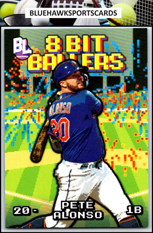 2023 Topps Big League #8B-13 Pete Alonso 8 Bit Ballers