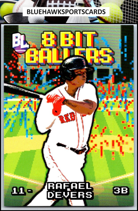 2023 Topps Big League #8B-8 Rafael Devers 8 Bit Ballers