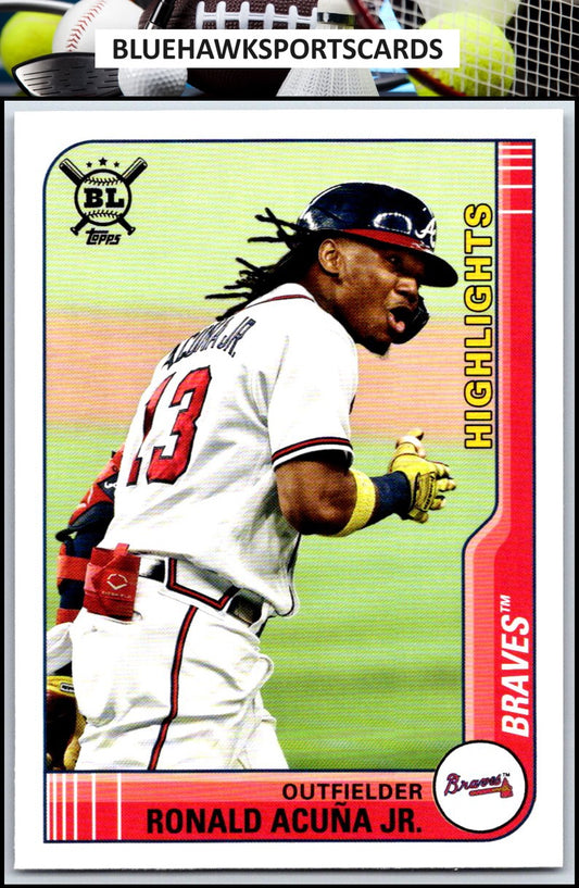 2021 Topps Big League #292 Ronald Acuña Jr.