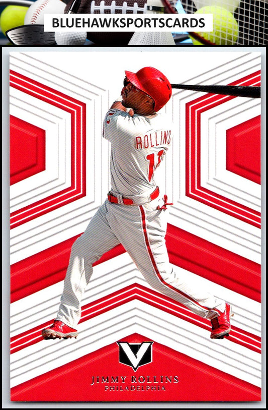2023 Panini Chronicles #17 Jimmy Rollins Vertex