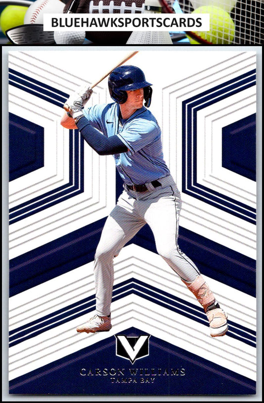 2023 Panini Chronicles #12 Carson Williams Vertex