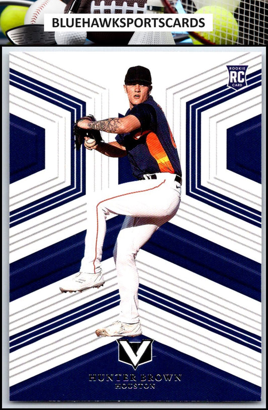 2023 Panini Chronicles #24 Hunter Brown Vertex