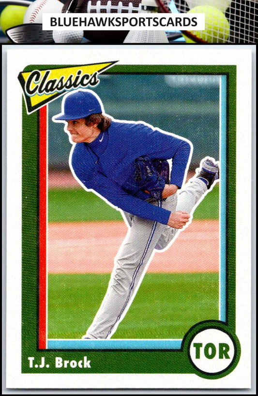 2023 Panini Chronicles #3 T.J. Brock Classics
