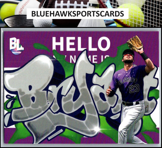 2023 Topps Big League #RC-11 Kris Bryant Roll Call Wildstyle Edition