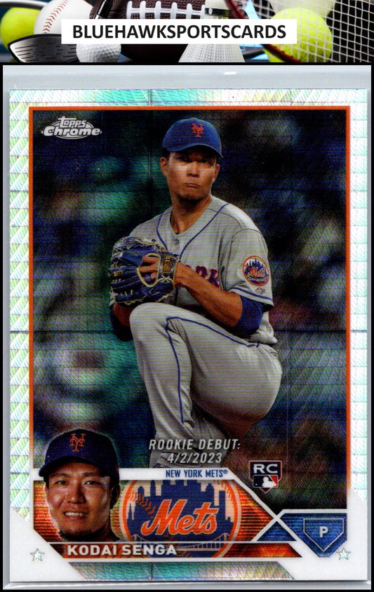 2023 Topps Chrome Update #USC124 Kodai Senga Prism