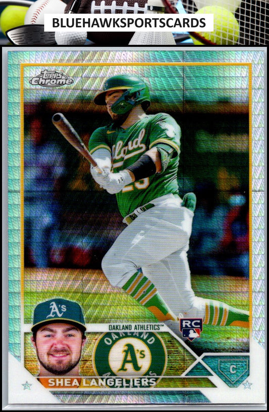 2023 Topps Chrome #183 Dermis García Prism Refractors