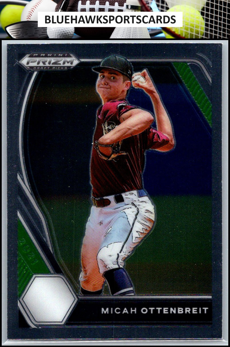 2021 Panini Prizm Draft Picks #PDP114 Micah Ottenbreit