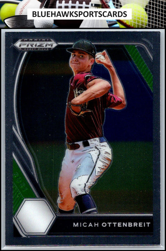 2021 Panini Prizm Draft Picks #PDP114 Micah Ottenbreit