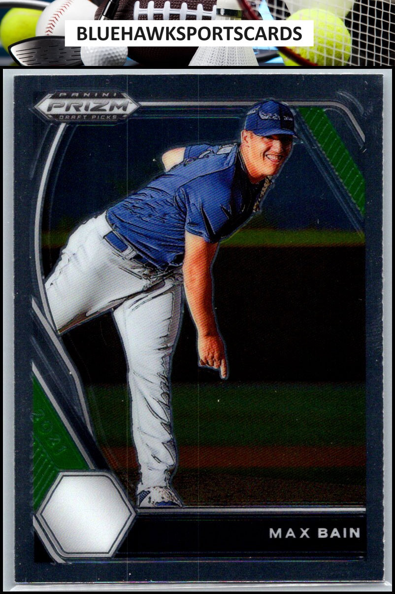 2021 Panini Prizm Draft Picks #PDP210 Max Bain