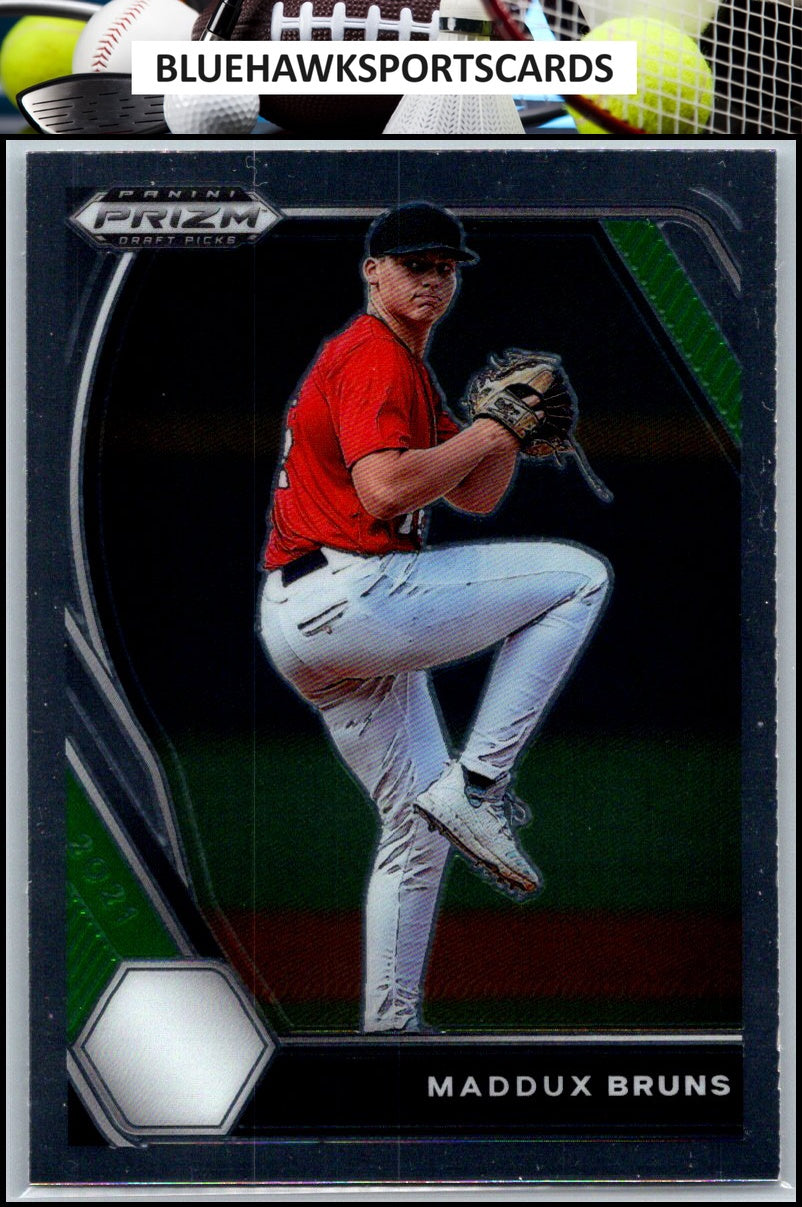2021 Panini Prizm Draft Picks #PDP29 Maddux Bruns