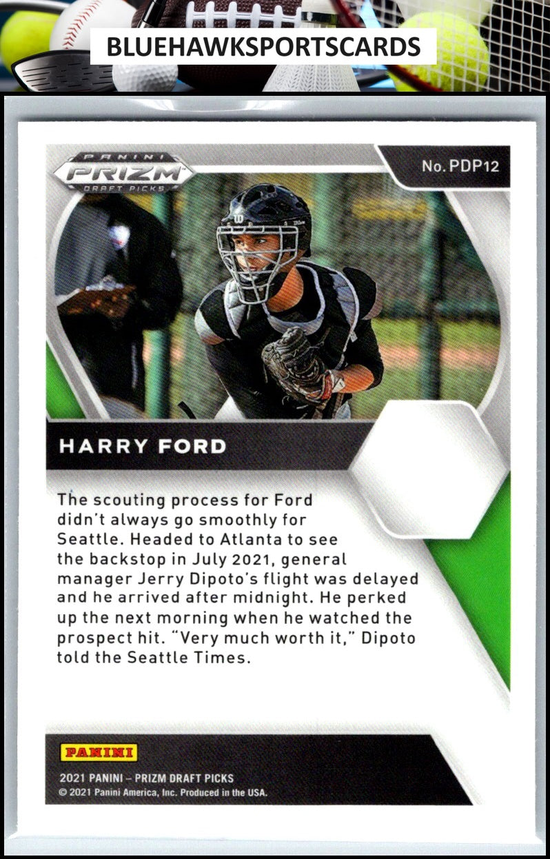 2021 Panini Prizm Draft Picks #PDP12 Harry Ford