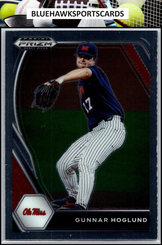 2021 Panini Prizm Draft Picks #PDP19 Gunnar Hoglund