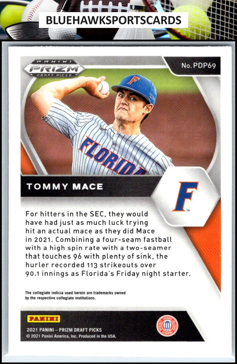 2021 Panini Prizm Draft Picks #PDP69 Tommy Mace