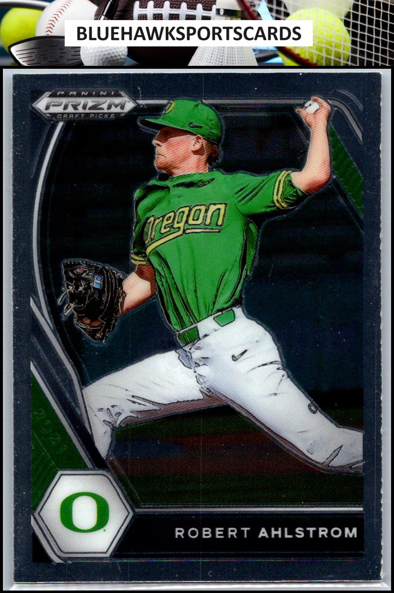2021 Panini Prizm Draft Picks #PDP186 Robert Ahlstrom
