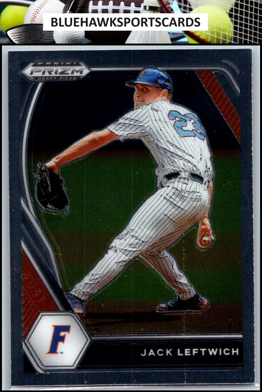 2021 Panini Prizm Draft Picks #PDP197 Jack Leftwich