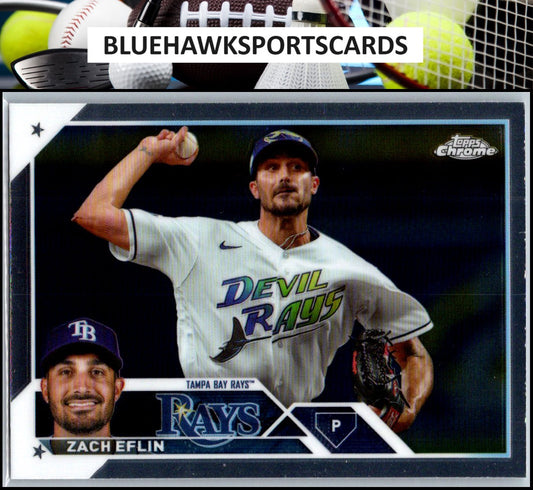 2023 Topps Chrome Update #USC97 Zach Eflin