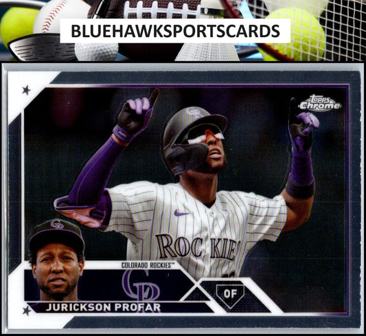 2023 Topps Chrome Update #USC52 Jurickson Profar