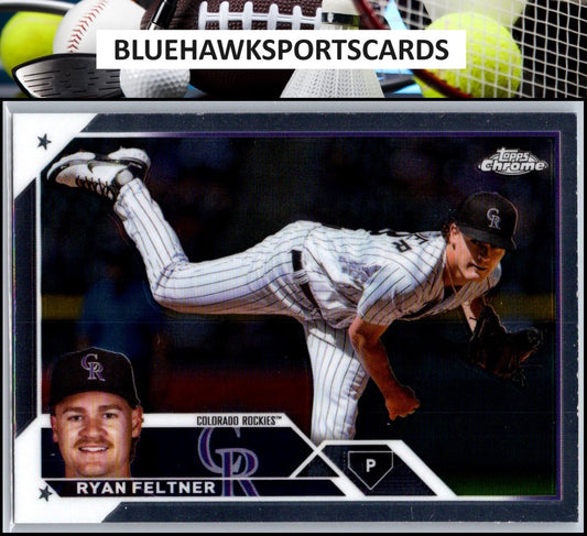 2023 Topps Chrome Update #USC66 Ryan Feltner