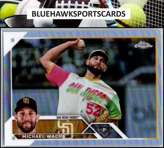 2023 Topps Chrome Update #USC189 Michael Wacha Refractor