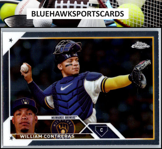 2023 Topps Chrome Update #USC197 William Contreras