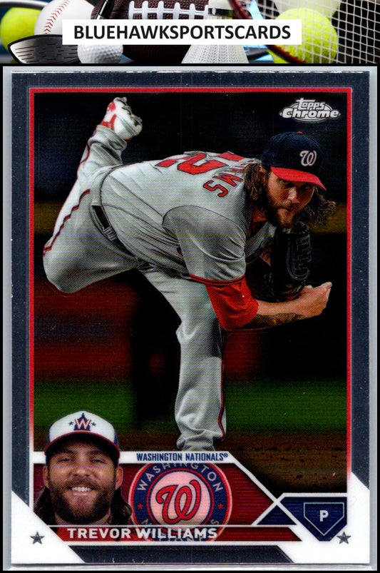 2023 Topps Chrome Update #USC17 Trevor Williams