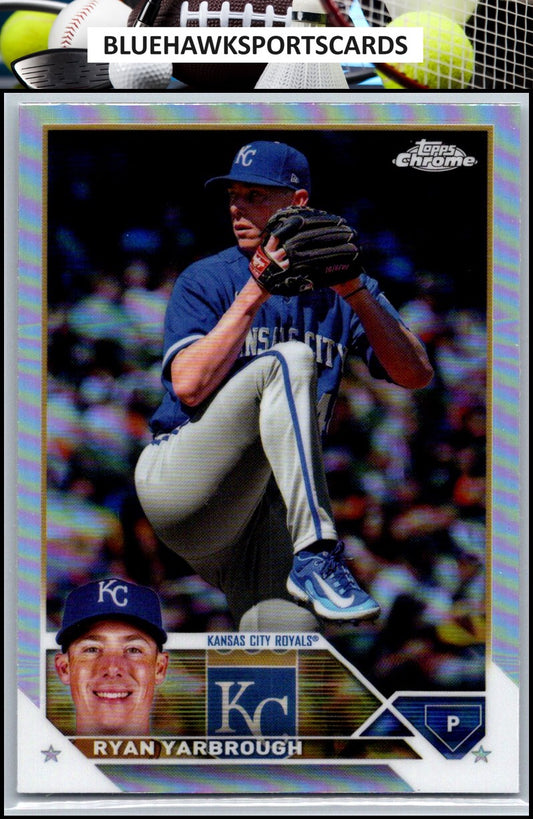 2023 Topps Chrome Update #USC4 Ryan Yarbrough Prism