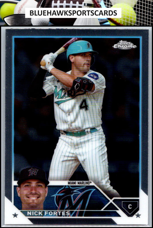 2023 Topps Chrome Update #USC77 Nick Fortes