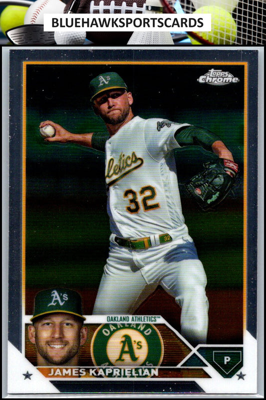2023 Topps Chrome Update #USC219 James Kaprielian