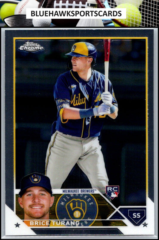 2023 Topps Chrome #170 Brice Turang
