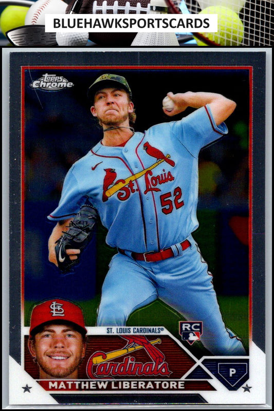 2023 Topps Chrome #157 Matthew Liberatore
