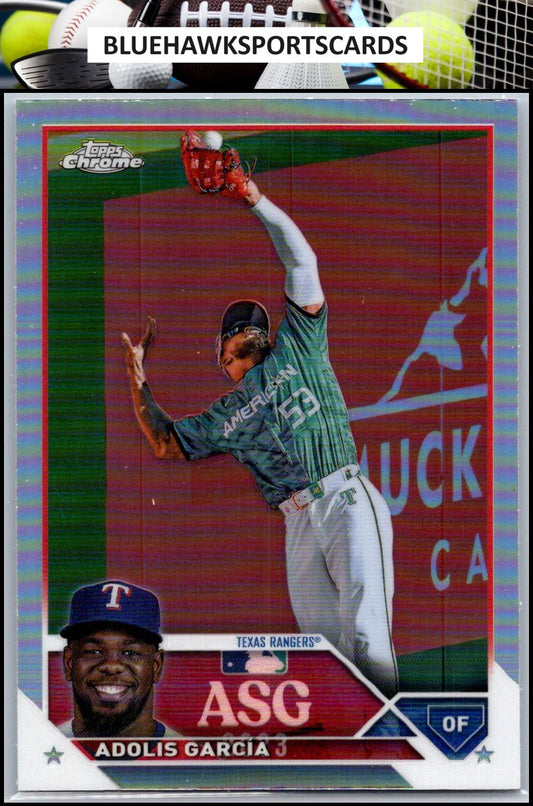2023 Topps Chrome Update #ASGC-22 Adolis García 2023 All-Star Game