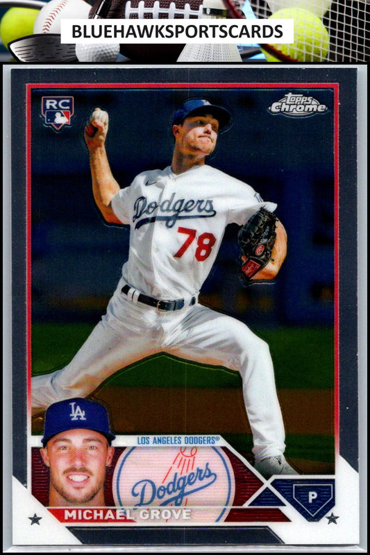 2023 Topps Chrome #22 Michael Grove