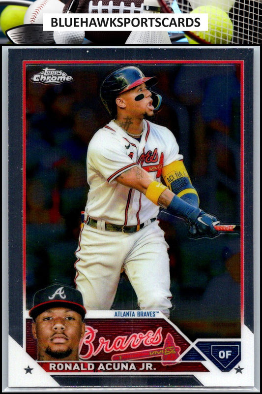 2023 Topps Chrome #39 Ronald Acuña Jr.