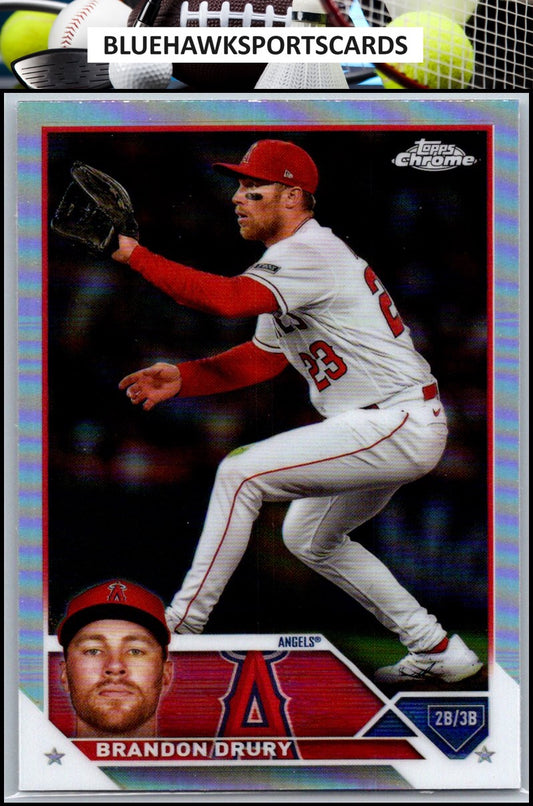 2023 Topps Chrome Update #USC121 Brandon Drury Refractor