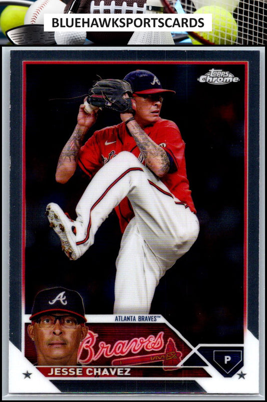 2023 Topps Chrome Update #USC22 Jesse Chavez