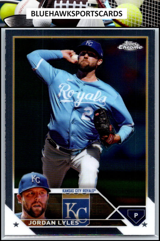 2023 Topps Chrome Update #USC184 Jordan Lyles