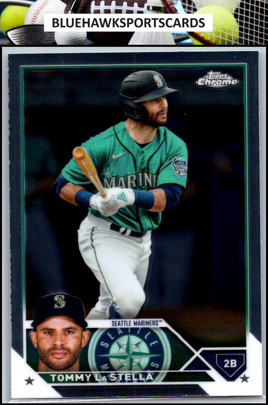 2023 Topps Chrome Update #USC25 Tommy La Stella