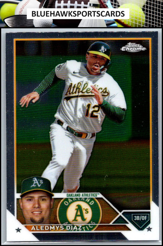 2023 Topps Chrome Update #USC185 Aledmys Díaz